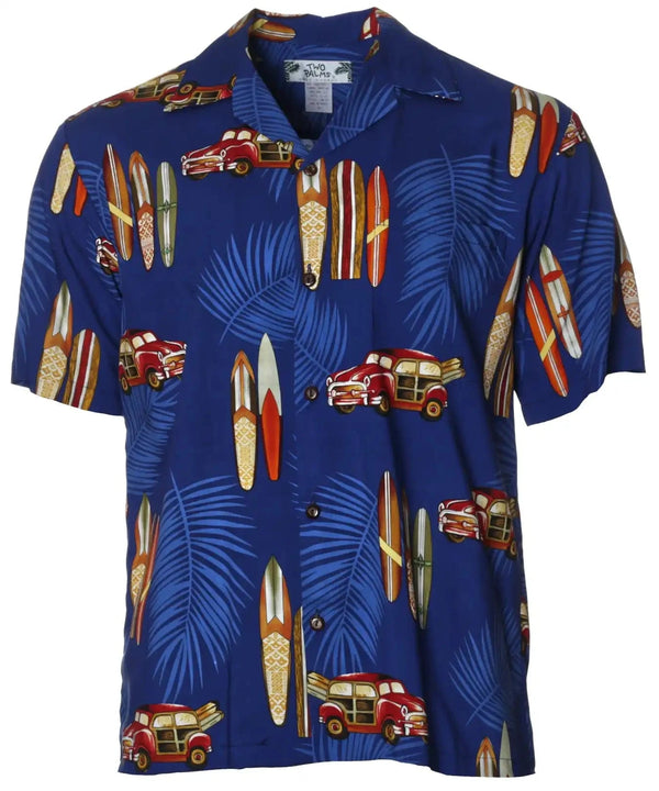Woody Surf Shirt Navy
