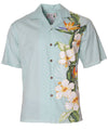 Lanikai Aloha Shirt Side Border Band Design Green