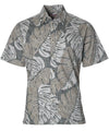 Hawaiian Shirt Button-Up Dress Style Kuleana Black