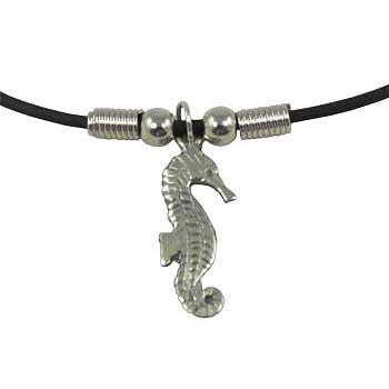 Seahorse Pendant with Choker Necklace