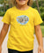 Kids T-Shirts Kitty Ocean Diver Yellow