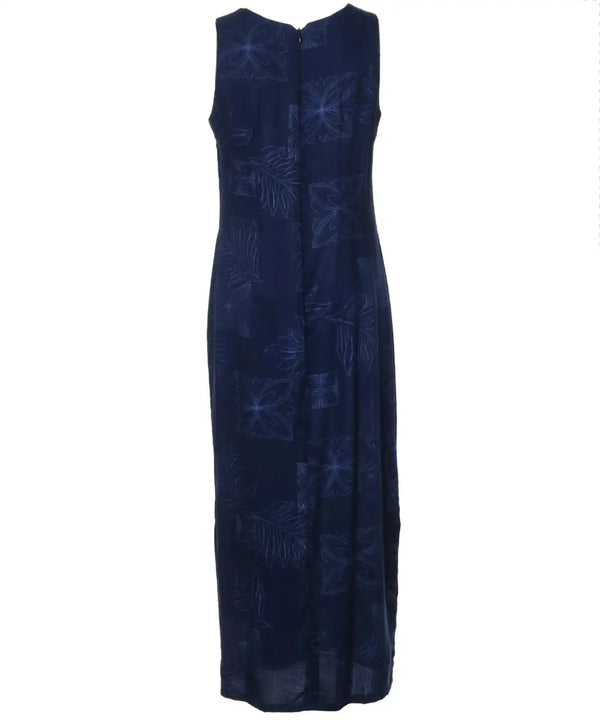 Prince Kuhio Maxi Long Sleeveless Dress Side Design