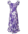 Long Muumuu Dress Palekaiko Purple