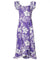 Long Muumuu Dress Palekaiko Purple Purple
