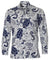 Sea World Long Sleeves Hawaiian Shirt White