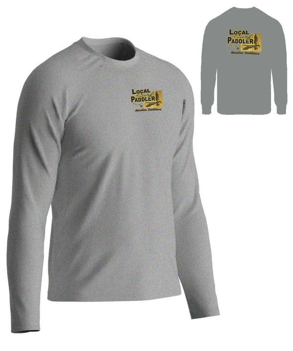 Long Sleeves T-Shirt Local Paddler Surf Hawaiian Traditions