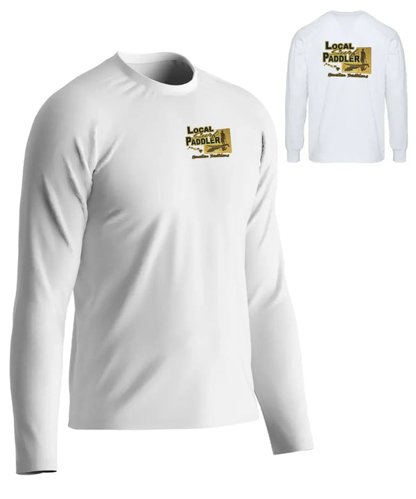 Long Sleeves T-Shirt Local Paddler Surf Hawaiian Traditions