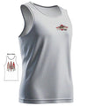 North Shore Hawaii Tank Top T-Shirt for Men Ash