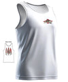 North Shore Hawaii Tank Top T-Shirt for Men White