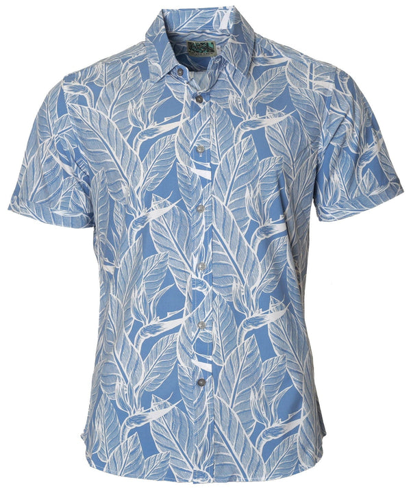 Island Breeze Resort Shirt Blue