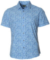 Pacific Calm Resort Shirt Blue