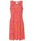 Short Knit Hawaiian Dress Pacific Reef Orange