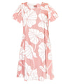 Short Sleeves A-Line Pullover Hawaiian Dress Legend of Taro