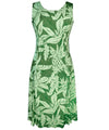 Midi Hawaiian Dress Bias Rayon Viva Pineapples