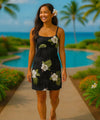 Ka Pua Short Spaghetti Beach Aloha Dress