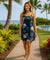 Ka Pua Short Spaghetti Beach Aloha Dress