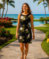 Ka Pua Short Sarong Hawaiian Dress