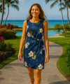 Ka Pua Short Sarong Hawaiian Dress