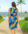 Hawaiian Short Island Sunset Tank Sleeveless Dress