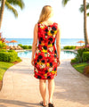 Hawaiian Short Island Sunset Tank Sleeveless Dress