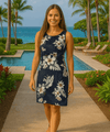 Short Tank Sleeveless Dress Lanai Beach