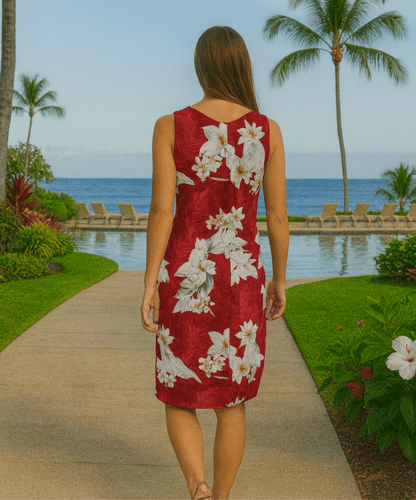 Short Tank Sleeveless Dress Lanai Beach
