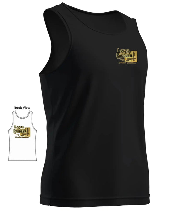 Local Paddler Surf Hawaiian Traditions Tank Top Black