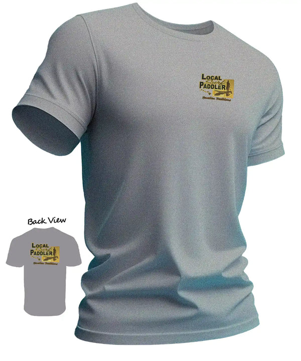 Local Paddler Surf Hawaiian Traditions T-Shirt Ash