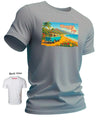 Hanalei Days Hawaiian T-Shirt Ash