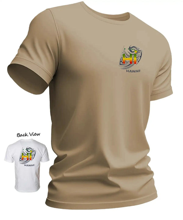 T-Shirt Hawaii Tribal Sand