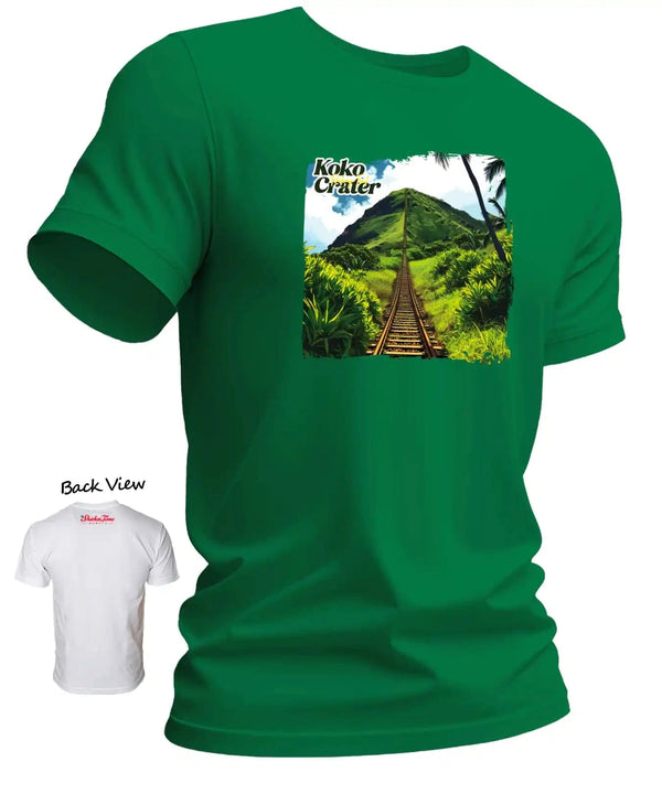 Koko Head Crater Hawaii-Kai T-Shirt Green