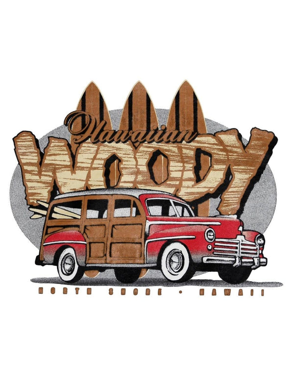 Tank Top for Men Hawaiian Surfers Woody Car