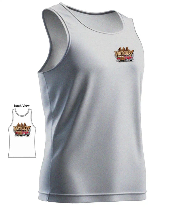 Tank Top for Men Hawaiian Surfers Woody Car Ash