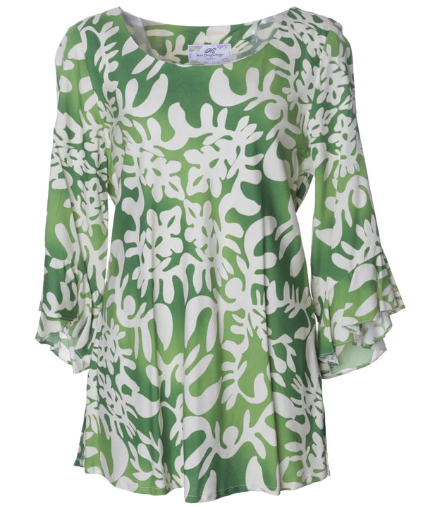 Reef Bell Sleeves 3/4 Blouse