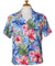 Painted Hibiscus Camp Women's Hawaiian Shirt Jade