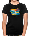 Women's Tee Hang Loose Hula T-Shirt Black