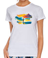 Women's Tee Hang Loose Hula T-Shirt White