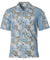 Aloha Lei Poly Cotton Shirt Blue