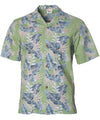 Aloha Lei Poly Cotton Shirt Green