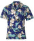 Aloha Orchids Shirt Navy