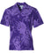 Monstera Men's Cotton Shirt Purple