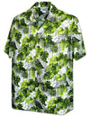 Aloha Shirt Forest Palms Green