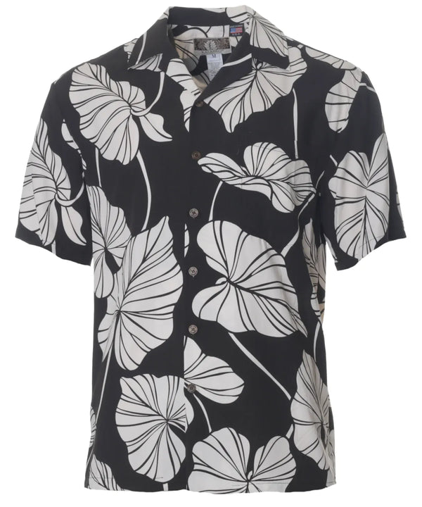 Resort Hawaiian Shirt Rayon Legend of Taro