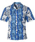 Shirt Pilialoha Anthuriums Blue Shaka Time Hawaii