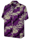Aloha Island Paradise Shirt Purple