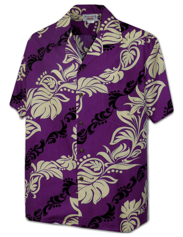 Aloha Island Paradise Shirt Purple