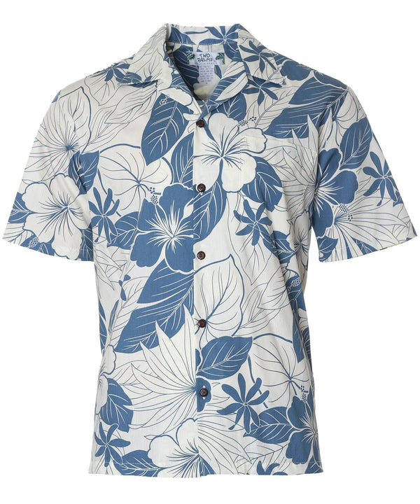 Hawaiian Shirt for Men Lanai Adventure Blue