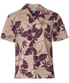 Hawaiian Shirt for Men Lanai Adventure Dark Purple