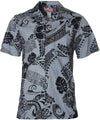 Tribal Island Shirt Charcoal RJC