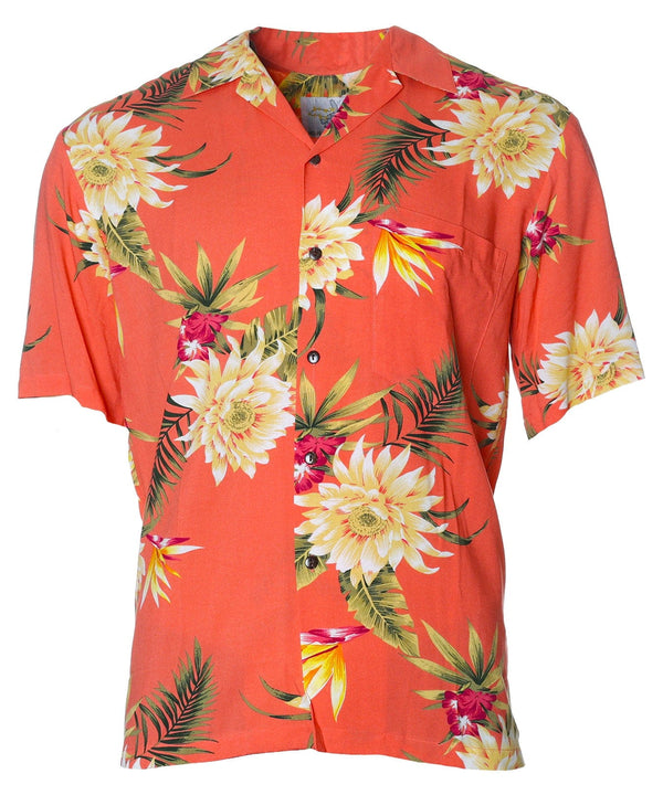 Aloha Shirt Ceres Coral Hoaloha Wear
